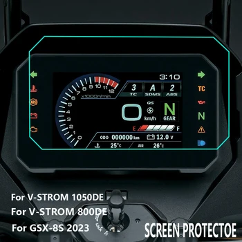 Для V STROM 800DE 1050DE GSX-8S 2023 Пленка для Защиты Приборной панели от Царапин V-STROM 800 1050 DE GSX 8S