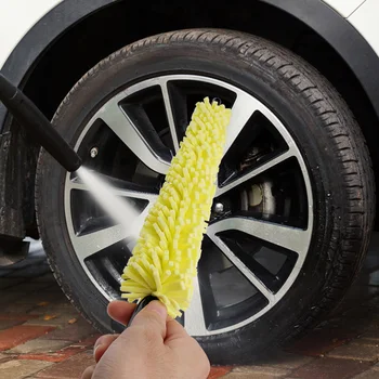 Специальный чистящий инструмент для автомобильных шин, щетка для чистки заостренной губки, щетка для чистки зазора в ступице колеса
