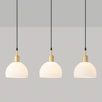 Современные Светодиодные Подвесные светильники в скандинавском минималистичном стиле, Подвесные светильники для гостиной, Кухни, ресторана, бара, внутреннего освещения.