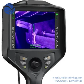 Портативный инспекционный ультрафиолетовый бороскоп Yun Yi с поворотом на 360 градусов с ультрафиолетовыми лампами, функцией сигнализации о высокой температуре