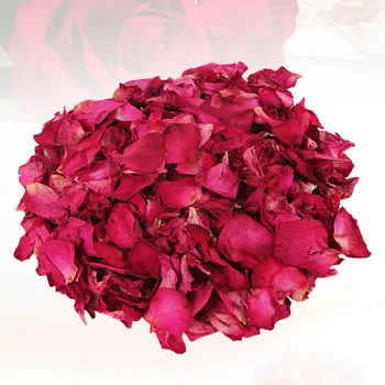 2 упаковки креативных лепестков роз, декор обеденного стола, красные лепестки роз для купания, замораживание-Спа Лепестки роз для свадеб