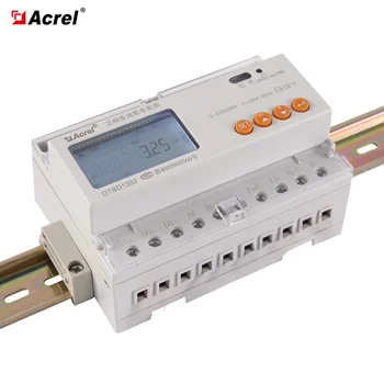 Счетчики Acrel Din Rail с высоким классом точности 0,5 С кВтч со статистикой нескольких тарифов для подсчета электроэнергии инвертора