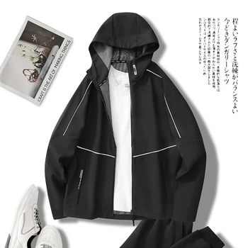 GOGAGI 2023 Hot Punch Jacket Мужская весенне-осенняя новая водонепроницаемая куртка для пар, мужская повседневная бейсбольная куртка для мужчин