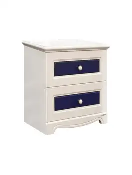 Прикроватный столик Средиземноморская детская прикроватная тумбочка синий шкаф для хранения мебели шкафчик для спальни мальчика маленький шкафчик
