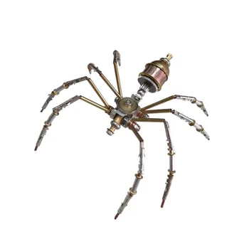 Набор моделей металлических насекомых-пауков 
