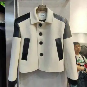 ui029 Модные мужские пальто и куртки 2023 для подиума, роскошный европейский дизайн, мужская одежда для вечеринок
