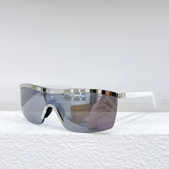 Новые солнцезащитные очки с оберткой Для женщин X0608, Брендовый дизайн, Зеркальные Спортивные Роскошные Винтажные солнцезащитные очки для девочек, очки для вождения,