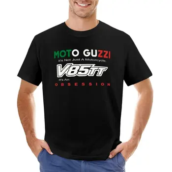 Футболка Moto Guzzi V85TT obsession, футболка blondie, эстетичные футболки для одежды, мужская футболка с рисунком