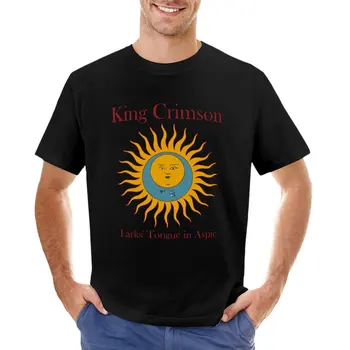 Язык жаворонков в заливном от King Crimson Band, футболка, спортивные футболки, милые топы, мужские винтажные футболки