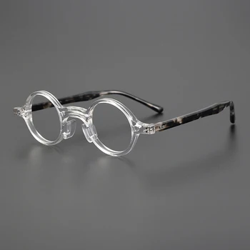 2023 модные двухлучевые очки в оправе мужские ацетатные круглые дизайнерские оптические очки для чтения при близорукости женские персонализированные очки