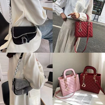 2023 Дизайнерская кожаная сумка для женщины, плетеная из соломы сумка через плечо, роскошная женская сумка-мессенджер с широким ремнем D через плечо