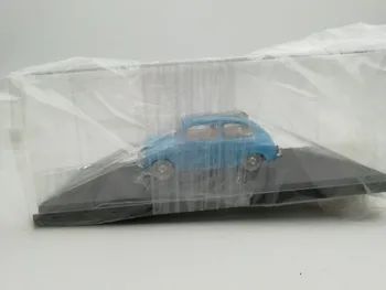 Nor ev 1:43 Fiat 500 Синий сплав металла, отлитые под давлением Модели автомобилей, Игрушечные транспортные средства для детей, Игрушки для мальчиков в подарок
