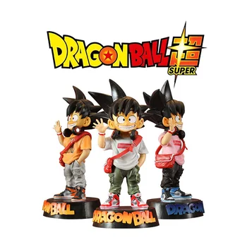 Dragon Ball Модная фигурка Гоку Аниме-игрушка Современная одежда Sun Goku ПВХ Модель Игрушки Украшения Коллекция статуй Подарки куклам