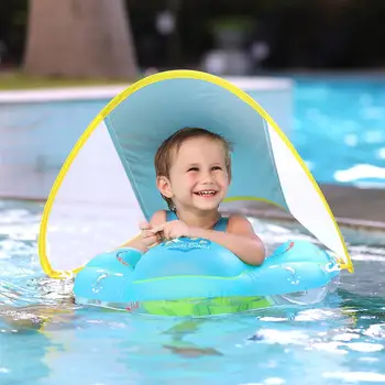 Детские плавательные кольца Солнцезащитный козырек Надувной бассейн Детские игрушки для водных вечеринок