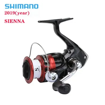 Shimano 2019 Sienna Оригинальная Спиннинговая Катушка Для Рыбалки, Морская Вода Пресноводная 500 4000 AC C Катушка 3D Снасти Рыболовные Снасти Рыба