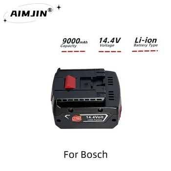 Аккумуляторная Батарея для электроинструмента Bosch 14,4 В 4,8 Ач для GBH GDR GSR 1080 DDS180 BAT614G Сменный Комплект Литий-ионных Зарядных Устройств