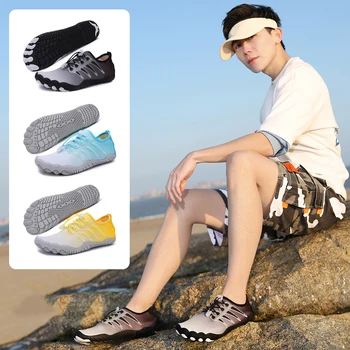 Кроссовки для дайвинга 37-46 размера, нескользящие кроссовки, Быстросохнущая обувь для серфинга, Дышащая пляжная водная обувь для занятий водными видами спорта на открытом воздухе