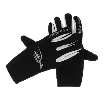 Мягкие неопреновые перчатки толщиной 3 мм Зимние виды спорта Подводное плавание с маской и трубкой Перчатки для каяка S