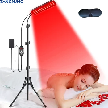 Медицинская лампа красного света с длинами волн 660 нм и 850 нм Инфракрасная лампа с широким охватом для снятия боли в теле, оптимизация медицинских гаджетов