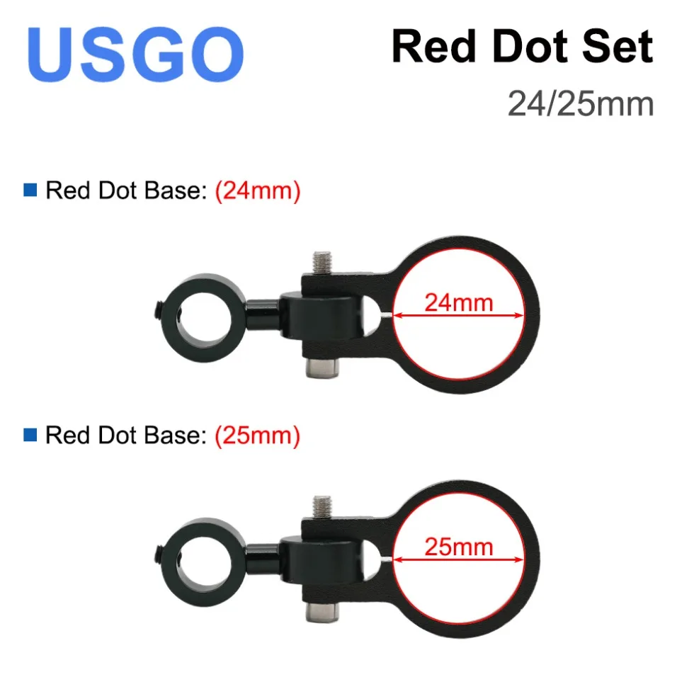 Диодный модуль USGO Red Dot Set Позиционирующий DC 5V для режущей головки для лазерной гравировки Co2 DIY