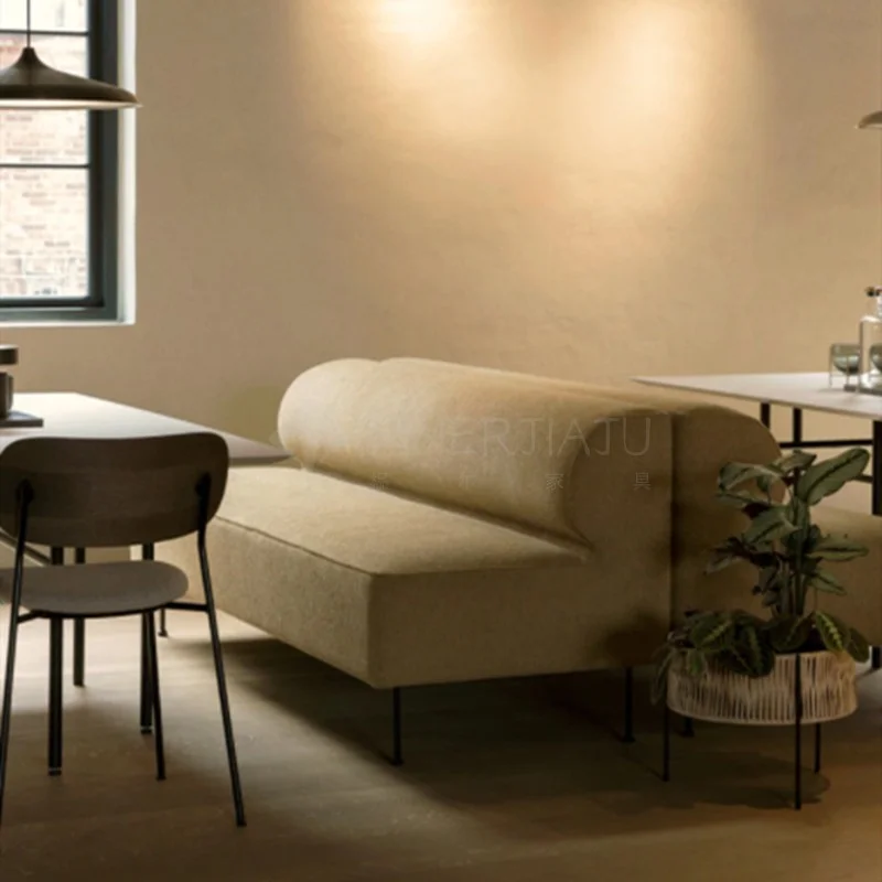 Скандинавский Минималистичный диван Для гостиной, офиса, Одноместного дивана на заказ, Небольшой Тканевый Woonkamer Banken Для украшения интерьера.