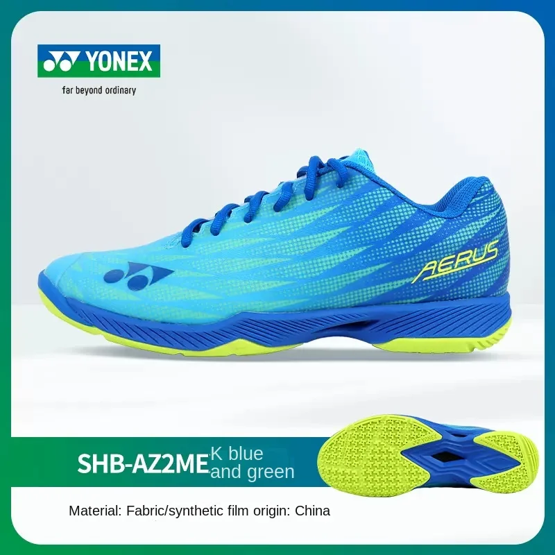 Суперлегкая обувь для бадминтона 2023 Yonex SHB-AZ2 теннисные туфли мужские женские спортивные кроссовки ботинки с силовой подушкой