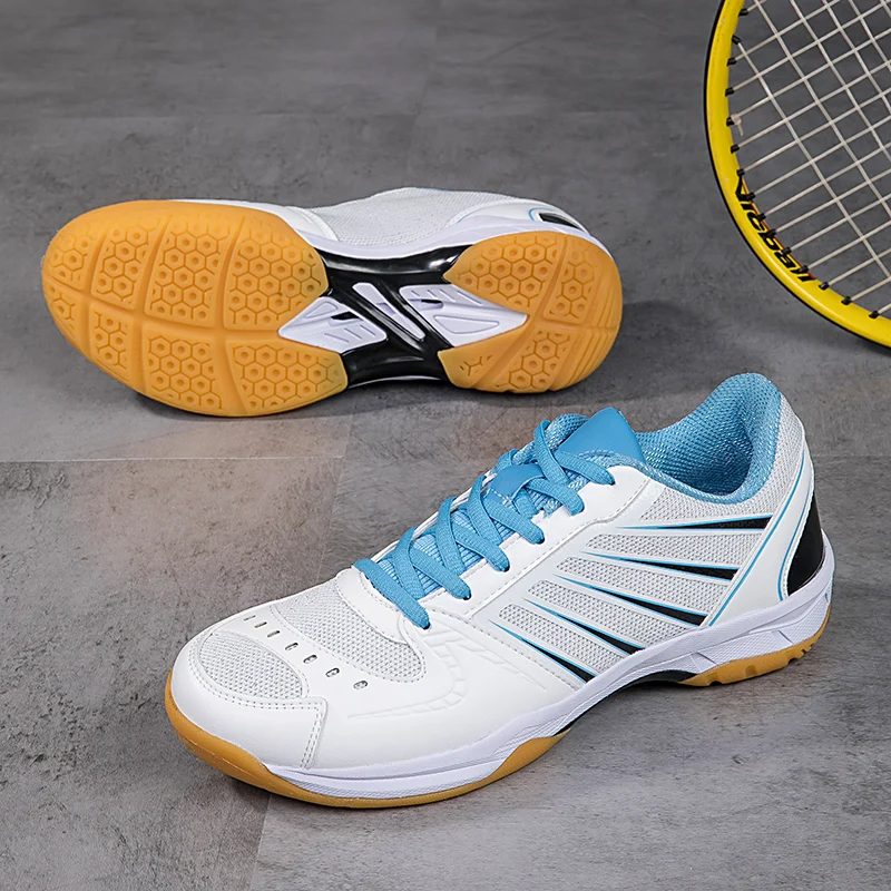 Новый тренд 2023 года, Мужская Спортивная обувь для настольного тенниса, Дышащая Сетка, Женский Волейбол, Бадминтон, Спортивные Кроссовки, Теннис