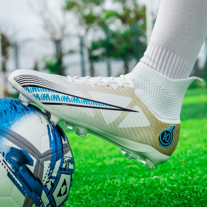 Качественная футбольная обувь Оптом Футбольные бутсы Messi Assassin Chuteira Society Campo TF /FG Футбольные кроссовки для футзала