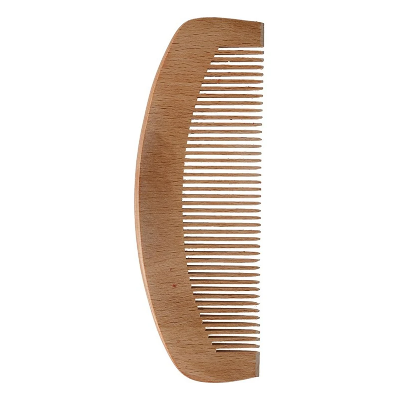 2шт Китайская традиционная деревянная расческа для укладки волос ручной работы длиной 6,1 дюйма с зубьями