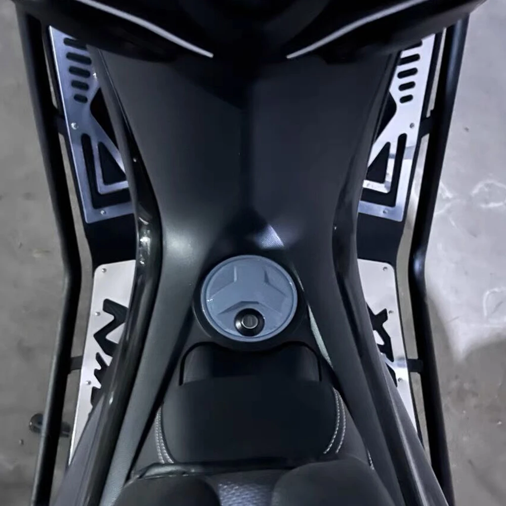 Мото Подножки Для YAMAHA NMAX 155 N-MAX 2015 2016 2017 2018 2019 Мотоциклетные Алюминиевые Подножки Для Ног, Набор Накладок Для Пластин