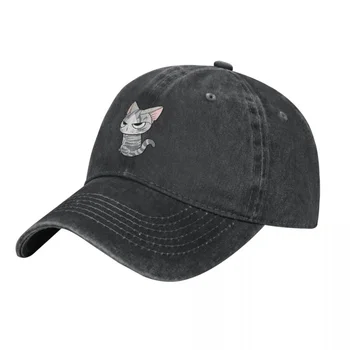 Бейсболка Chi The Cat, ковбойская шляпа, кепка с козырьком, ковбойские шляпы в стиле бибоп, мужские и женские шляпы